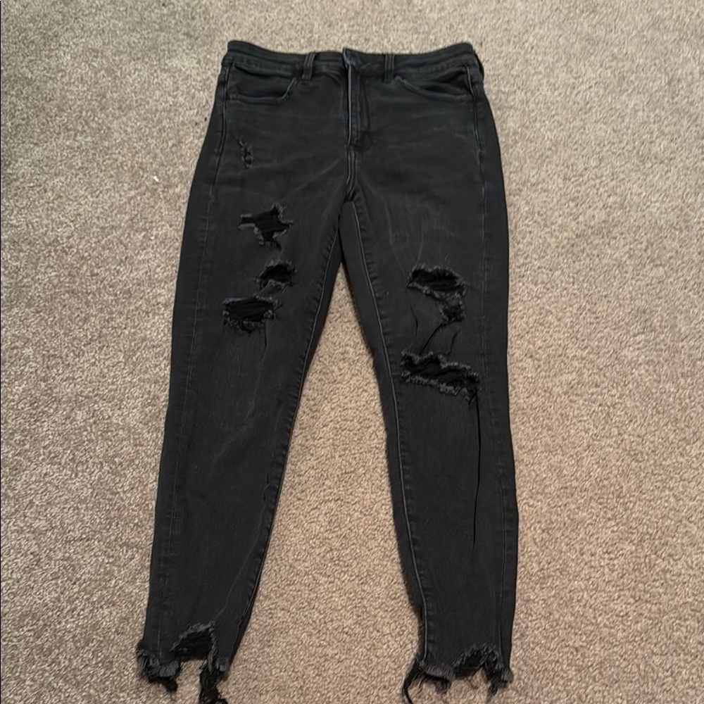 American Eagle Super Hi Rise Jegging Crop